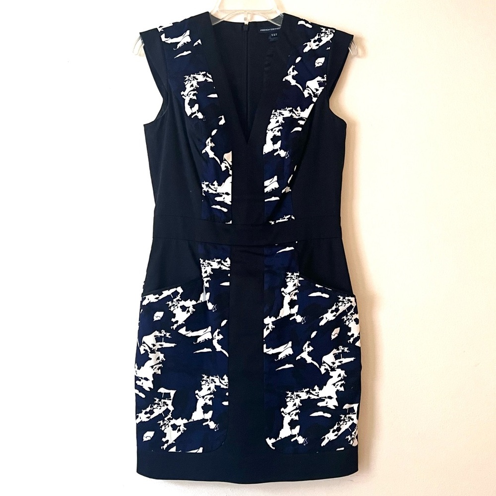 French Connection Cocktail Dress w Pockets! Sz 6